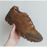 Тактичні кросівки літні олива крейзі (коричневі)